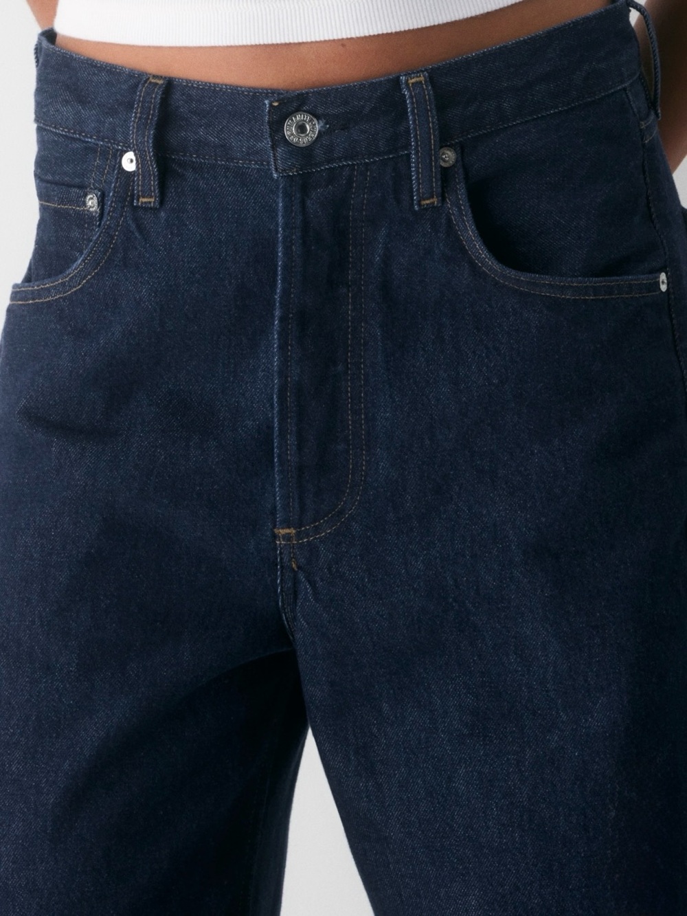 NWT Citizen of Humanity Ayla Baggy Jeans- Amherst - Picture 8 of 10